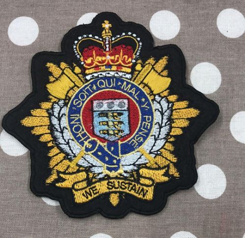 Royal Logistics Corps Embroidered Badge